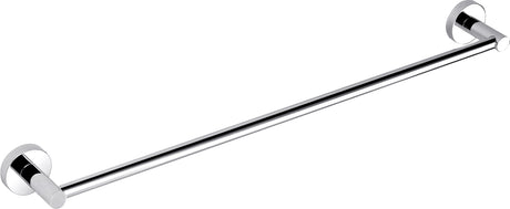 Otus Round Single Towel Rail 750mm - Chrome