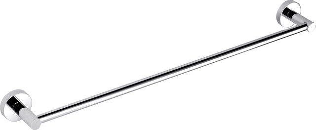 Otus Round Single Towel Rail 750mm - Chrome