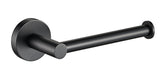 Otus L-Shaped Toilet Roll Holder - Matte Black