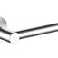 Otus L-Shaped Toilet Roll Holder - Chrome