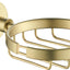 Otus Round Soap Dish - Brushed Gold