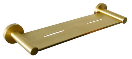 Otus Round Metal Shelf - Brushed Gold