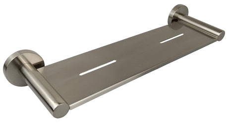 Otus Round Metal Shelf - Brushed Nickel