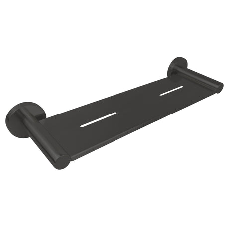 Otus Round Metal Shelf - Brushed Gun Metal