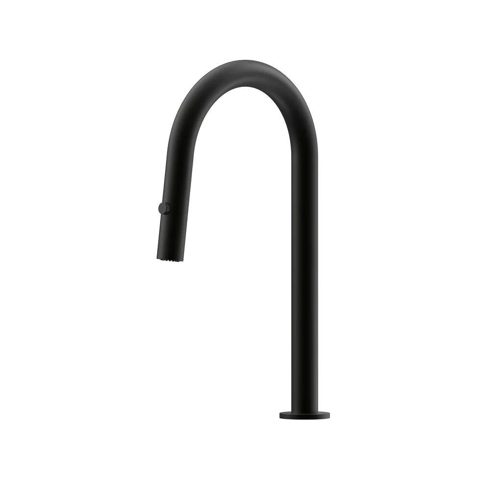 Leggero Pull Out Spray Sink 200 Curved Spout Lead Free