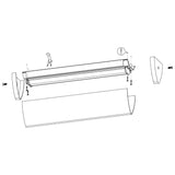 GITA 2 wall/ceiling light