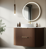 CETO ARTIS-D Wall Hung Vanity Walnut (All Sizes)