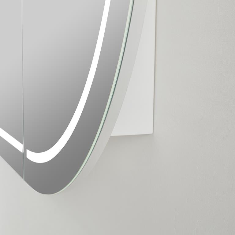 Olivia Front-Lit LED Shaving Cabinet 900/1200/1500mm Matte White/Black