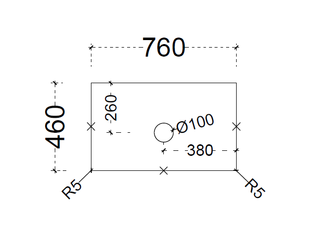 ABS-Stone Top 750-Drawing