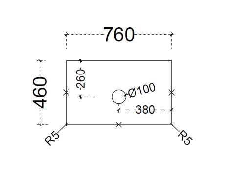 ABS-Stone Top 750-Drawing