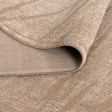 Sierra Abstract Beige Lines Rug
