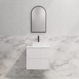 ABS BALI Wall Hung Vanity Matte White 600mm
