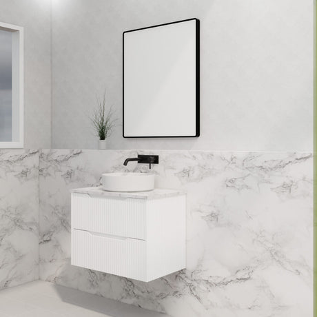 ABS BALI Wall Hung Vanity Matte white 750mm