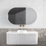 ABS BERGEN Wall Hung Single Bowl Vanity 1200mm (Matte White)