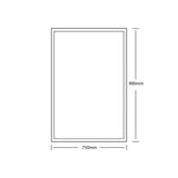 ABS Bevel Edge Rectangle Frameless Mirror