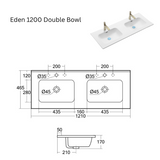 ABS Eden 1200 Double Bowl