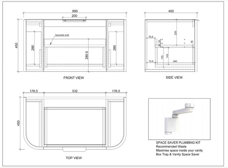 ABS_HOUSTON_Curved_Wall_Hung_Vanity_900mm_drawing