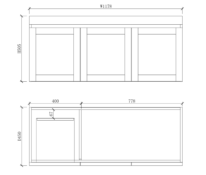 ABS Miami Matt White Wall Hung  Single Bowl Vanity 1200mm