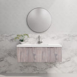 ABS VIENNA Wall Hung Single Bowl Vanity 1200mm (White Oak)