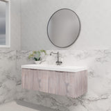 ABS VIENNA Wall Hung Single Bowl Vanity 1200mm (White Oak)