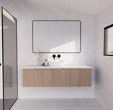 ABS VIENNA Wall Hung Single Bowl Vanity 1500mm (American Oak)