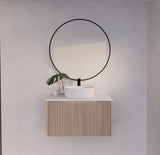 ABS VIENNA Wall Hung Vanity 750mm (American Oak)