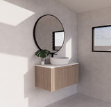 ABS VIENNA Wall Hung Vanity 750mm (American Oak)