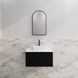ABS VIENNA Wall Hung Vanity 750mm (Matte Black)