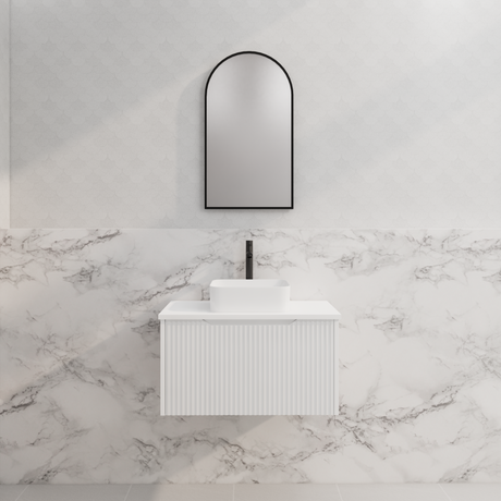 ABS VIENNA Wall Hung Vanity 750mm (Matte White)