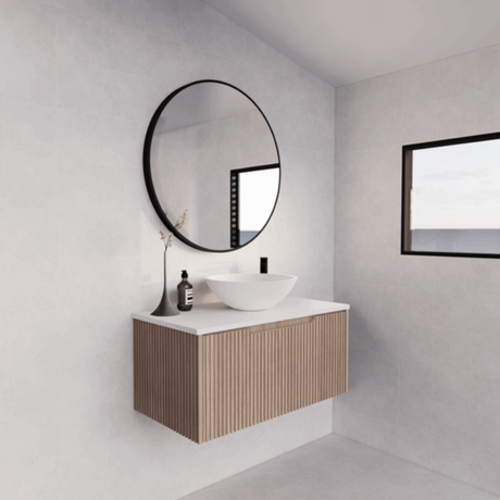 ABS VIENNA Wall Hung Vanity 900mm (American Oak)