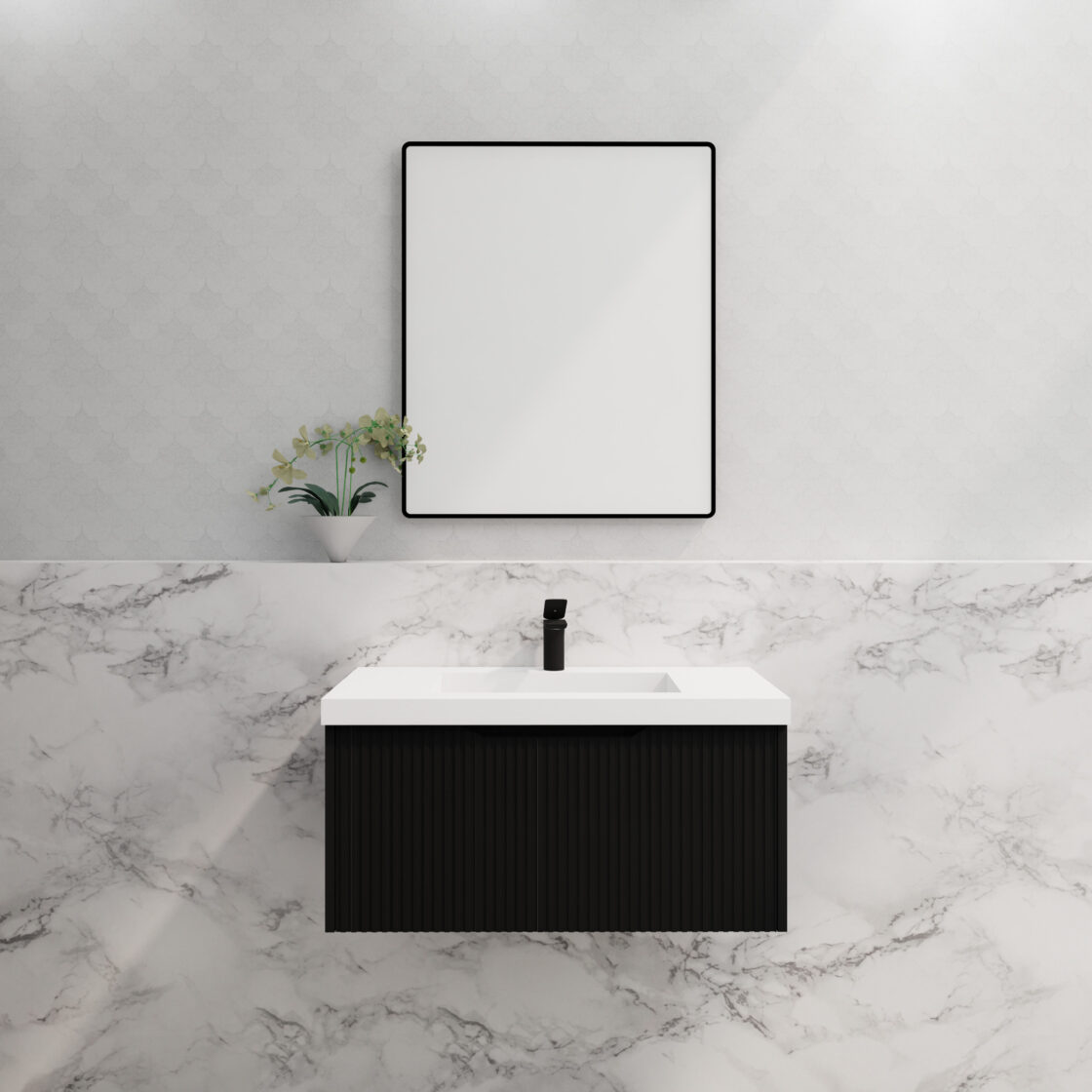 ABS_VIENNA_Wall_Hung_Vanity_900mm_Matte_Black