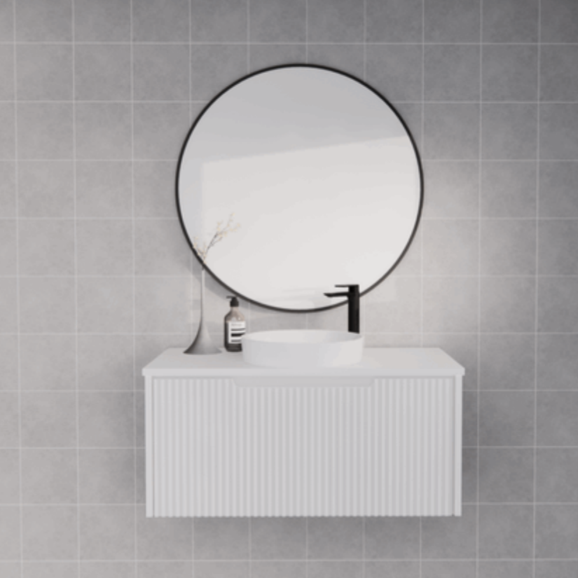 ABS VIENNA Wall Hung Vanity 900mm (Matte White)