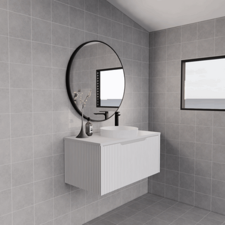 ABS VIENNA Wall Hung Vanity 900mm (Matte White)