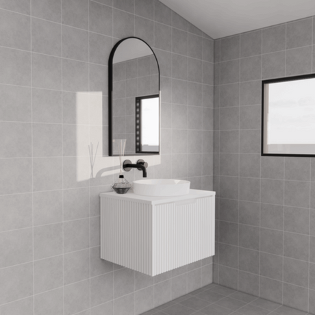 ABS VIENNA Wall Hung Vanity Matte White 600mm