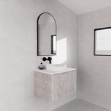 ABS VIENNA Wall Hung Vanity White Oak 600mm