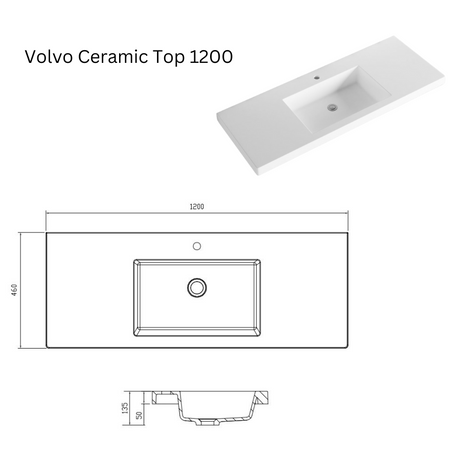 ABS Volvo Top 1200 Single Bowl