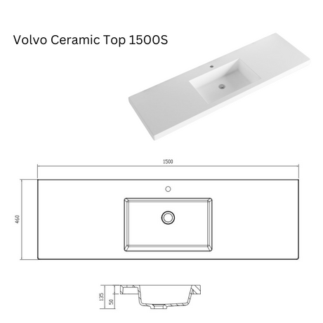 ABS Volvo Top 1500 Single Bowl