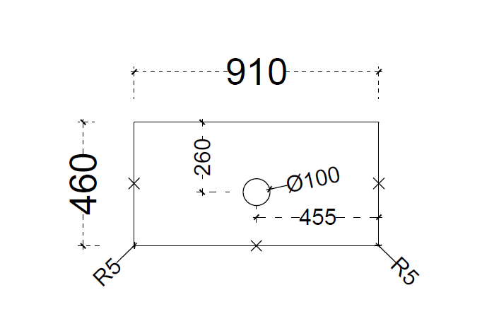 ABS stone top 900-drawing