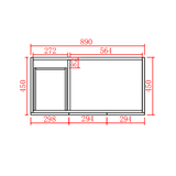 acacia-shaker-wall-hung-pvc-vanity-900mm-right-left-drawer