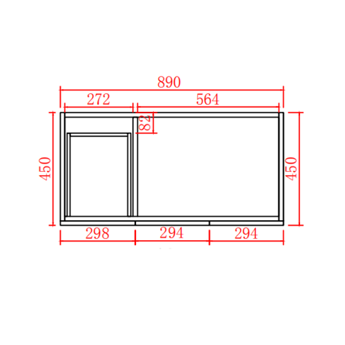 acacia-shaker-floor-pvc-vanity-900mm-right-left-drawer