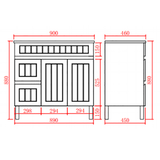acacia-shaker-floor-pvc-vanity-900mm-right-left-drawer