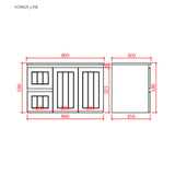 acacia-shaker-wall-hung-pvc-vanity-900mm-right-left-drawer