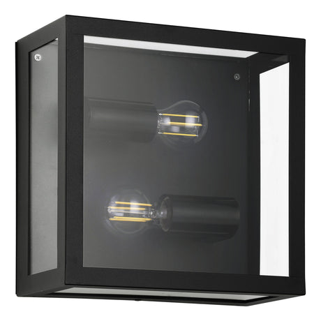 ALAMONTE 1 wall/ceiling light Steel Black