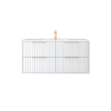 ALISON Wall Hung Vanity Matte White (All Sizes)