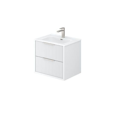 ALISON Wall Hung Vanity Matte White (All Sizes)