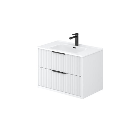ALISON Wall Hung Vanity Matte White (All Sizes)