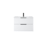 ALISON Wall Hung Vanity Matte White (All Sizes)