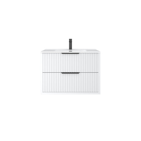ALISON Wall Hung Vanity Matte White (All Sizes)