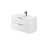 ALISON Wall Hung Vanity Matte White (All Sizes)