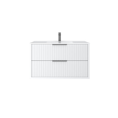 ALISON Wall Hung Vanity Matte White (All Sizes)